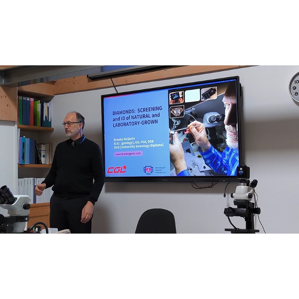 2024 - DIAMONDS - SCREENING and ID of NATURAL and LABORATORY-GROWN